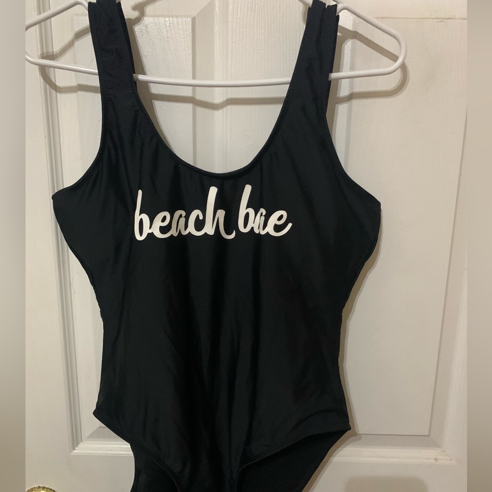 Beach Bae 1 piece swimsuit with built in support